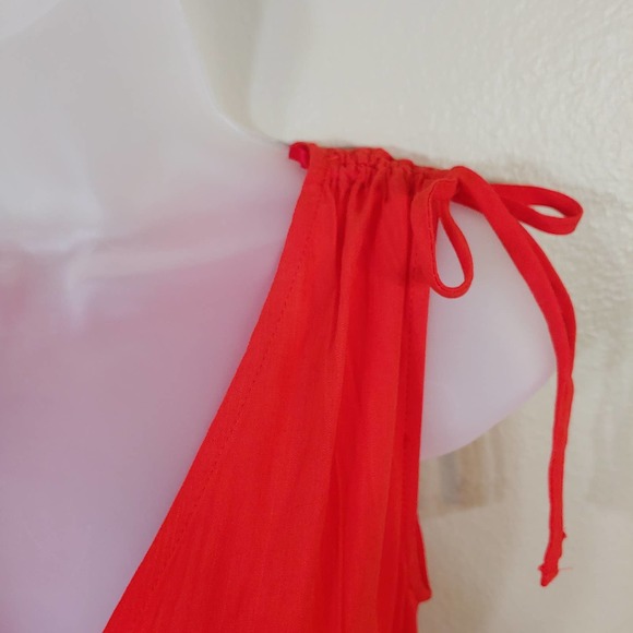 One Clothing  Orange Romper with side pockets  Size S - Picture 5 of 7